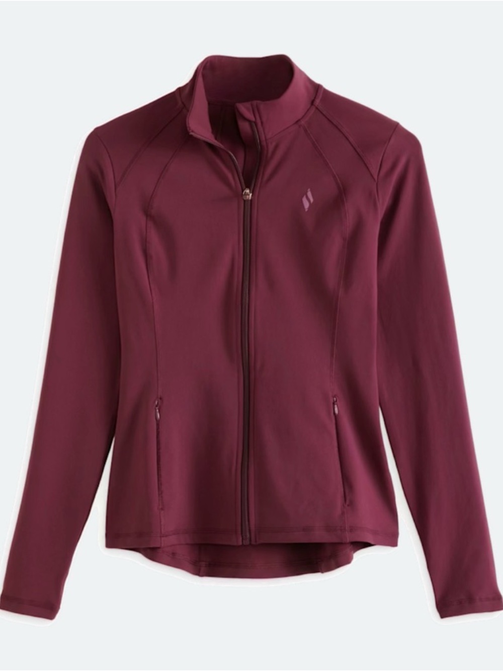 Skechers Go Walk Women's Burgundy Full-Zip Jacket